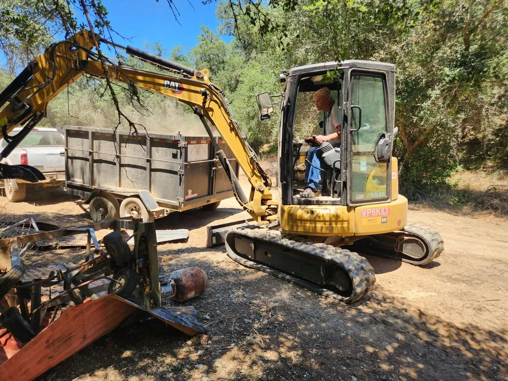 Stump grinding after tree removal in Antelope, CA